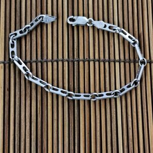 925 Silver Link Chain Bracelet (Vintage)